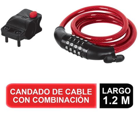 Candado Cable Con Combinaci N Mm X M Hermex Fk Ferrekasa