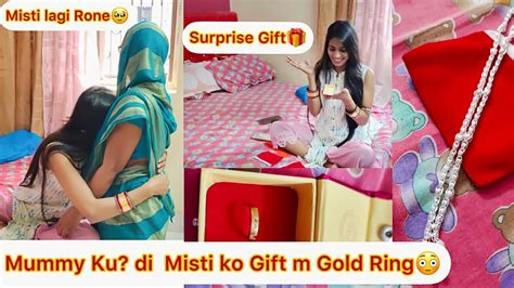 Mummy Ku Di Misti Ko Surprise Gift M Gold Ring Or Misti Hui