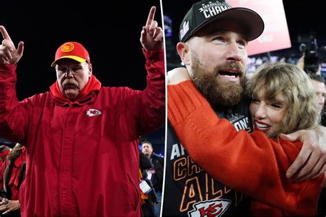 Chiefs coach Andy Reid boasts he met Taylor Swift before Travis Kelce ...