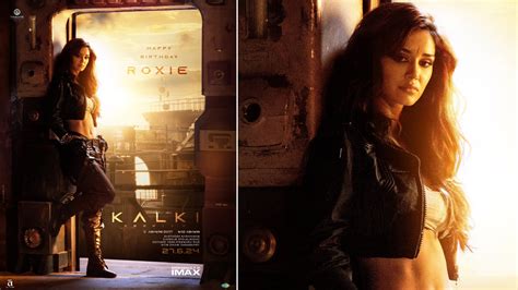 Agency News Disha Patani Stuns As Roxie In Kalki Ad First Look