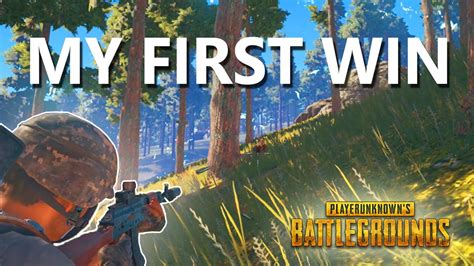 My First Solo Pubg Win Battlegrounds Youtube