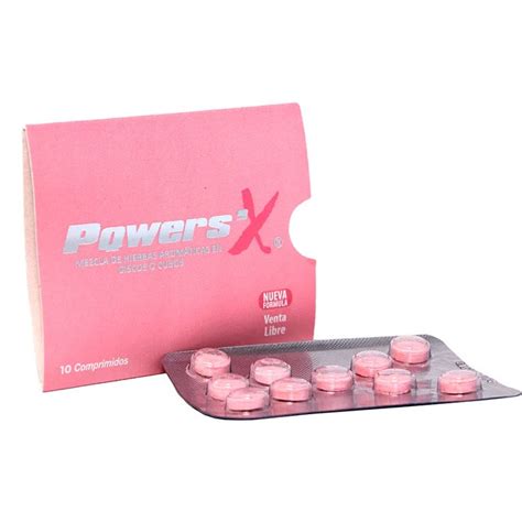 Pastillas Power Sex Mujer Blister X 10 Aumenta La Libido Sexsymbol