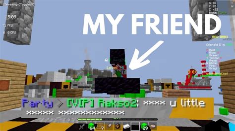 Obsidian Trapping My Friend Bedwars Youtube