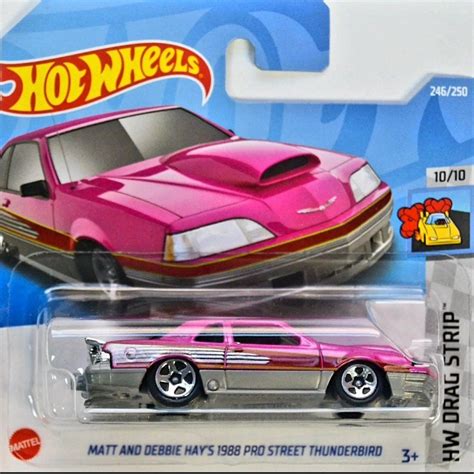 Hot Wheels Matt and Debbie Hay s 1988 Pro Street Thunderbird Коллекционная модель купить с