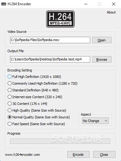 H.264 Encoder Download Free (Windows) - 1.0.0.0 | Softpedia