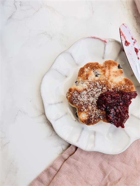 Petit Bakes — Blueberry Ginger Welsh Cakes