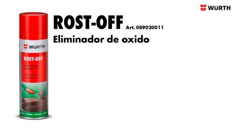 Rost Off Eliminador De Oxido Youtube