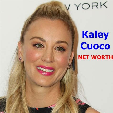 Kaley Cuoco's Net Worth: Paid $1 Million Per Big Bang Theory Episode