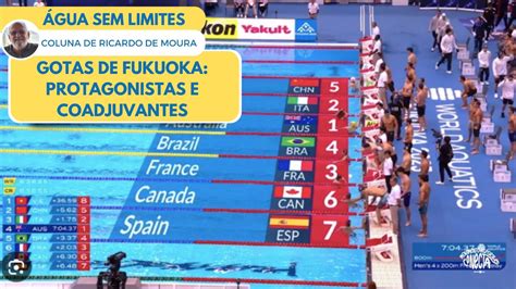 Gotas De Fukuoka Protagonistas E Coadjuvantes Movimento Esporte Conecta