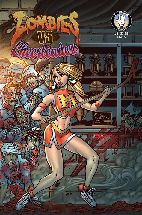 Zombies Vs Cheerleaders 3 Cover A By Billmckay