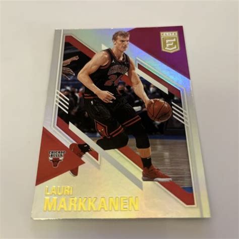 Lauri Markkanen Chicago Bulls Panini Donruss Elite