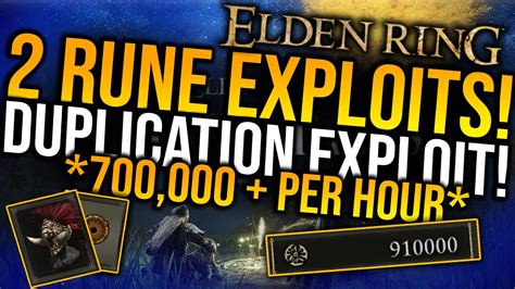 Elden Ring Exploit EASY RUNES Duplication Glitch Level Up Fast 700K