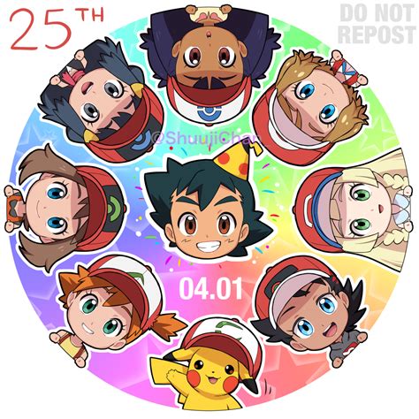 Pokemon anime 25th Anniversary by ShuujiChan on DeviantArt