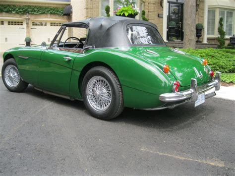 Austin Healey 3000 Convertible 1966 Green For Sale Hbj8l31599 1966