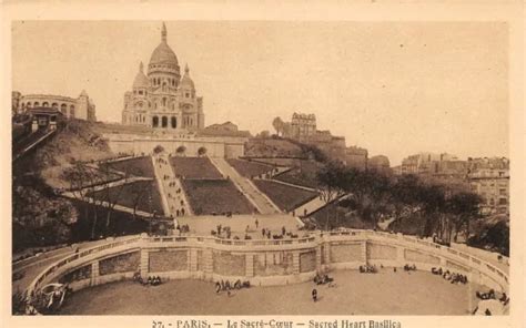 Paris La Basilique Du Sacr Coeur De Montmartre Eur Picclick Fr