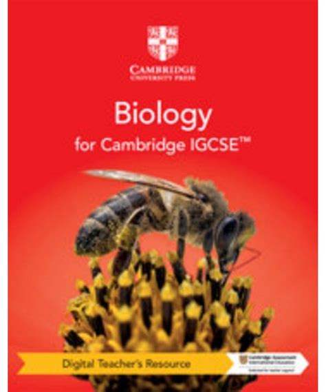 Cambridge IGCSE Biology Digital Teacher S Resource