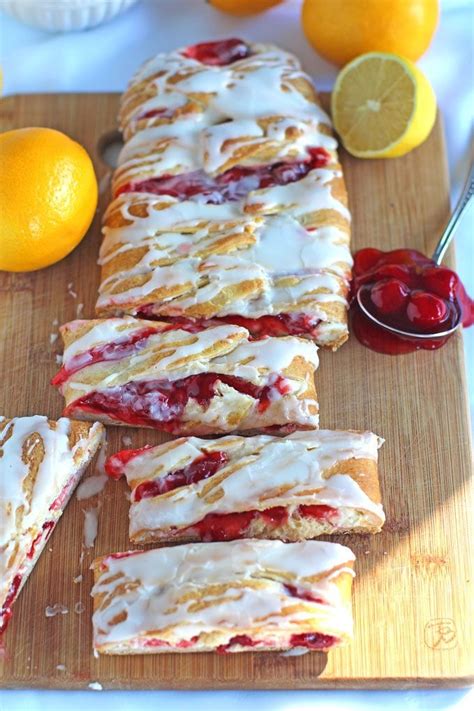 Cherry Cheese Danish Recipe Puff Pastry