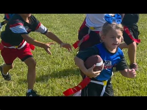 I9sports445 PeeWee Flag Football Final Summer Game Highlights YouTube