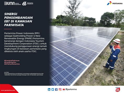 Pertamina Itdc Lanjutkan Komitmen Pengembangan Ebt Di Kawasan