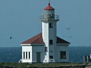 Cape Arago Lighthouse, Oregon at thelighthousehunters.com