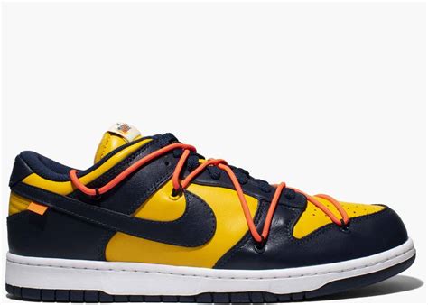 Nike Dunk Low Off White Michigan Atelier Yuwa Ciao Jp