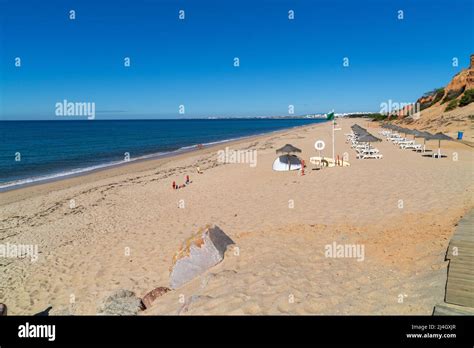 Praia De Vale Do Lobo Algarve Portugal Stock Photo Alamy