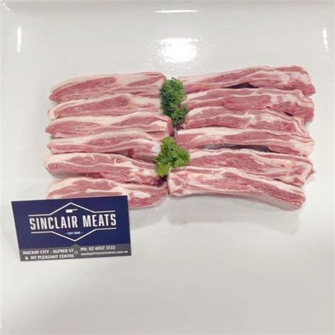 Lamb BBQ Ribs Plain/Marinated | Sinclair Meats Mackay