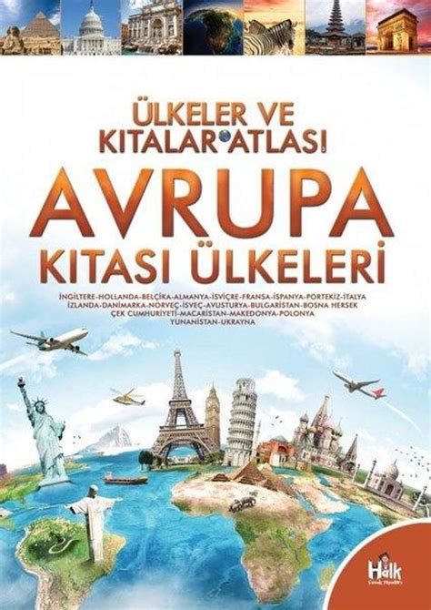 Avrupa Kıtası Ülkeleri Ülkeler ve Kıtalar Atlası 3 Kolektif Kitabı