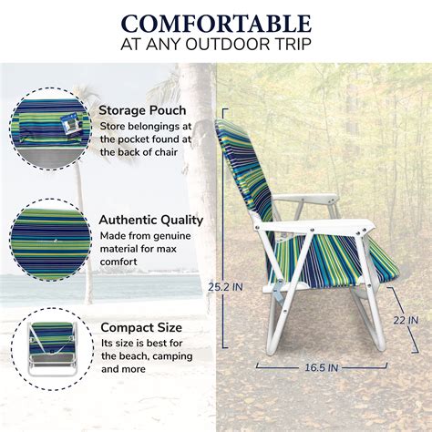 Caribbean Joe Folding Beach Chair Position Lightweight And Portable