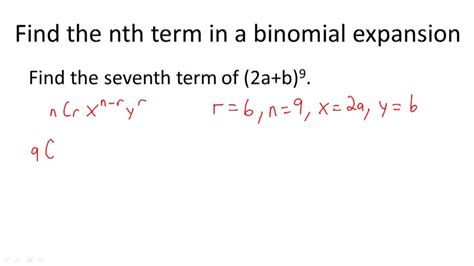 Binomial Theorem And Expansions Ck 12 Foundation