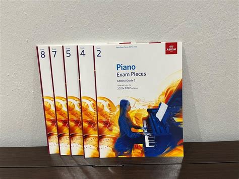 Abrsm Piano Exam Pieces 2021 22 Hobbies And Toys Books And Magazines