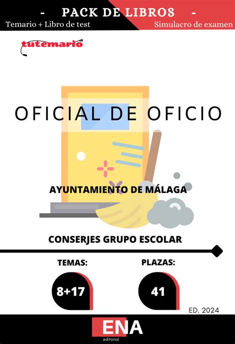 Oposiciones Conserje Grupo Escolar En El Ayuntamiento De M Laga Ed