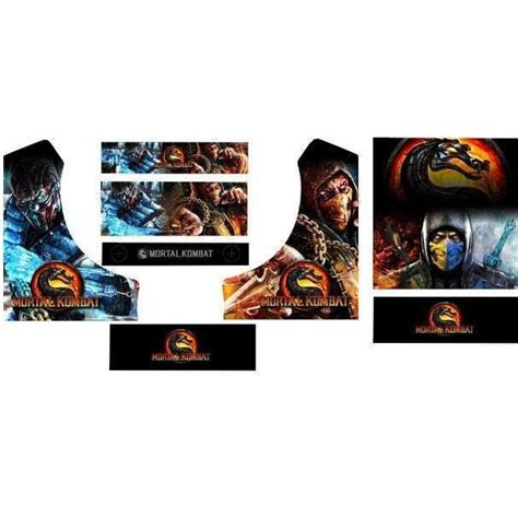 Mortal Kombat Arcade Cabinet Graphics Cabinets Matttroy