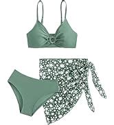 Amazon COZYEASE Girls Piece Bikini Set Ditsy Floral Print