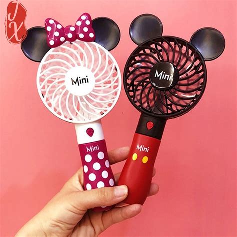 viki Mini fan Portable Handheld Mini Stand Fan Desktop Cooling Office ...