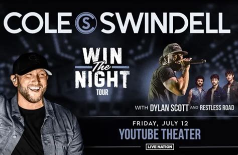 Cole Swindell Dylan Scott Restless Road At Kettlehouse Amphitheater