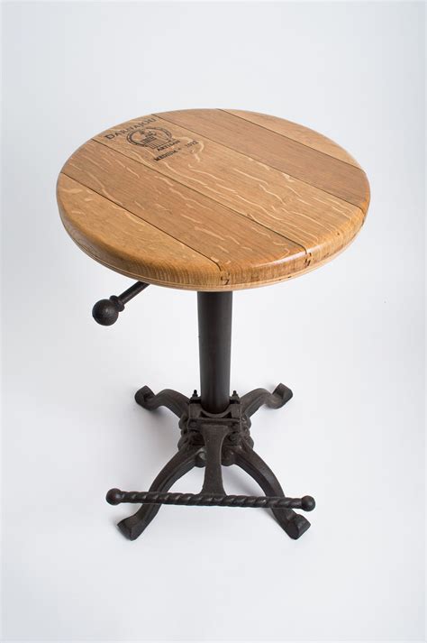 Adjustable Wine Barrel Stool Choice Of Finish Etsy