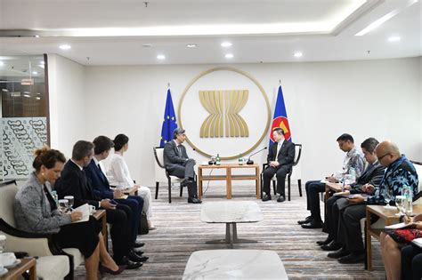 Newly Appointed Ambassador Of Eu To Asean Presents Credentials To