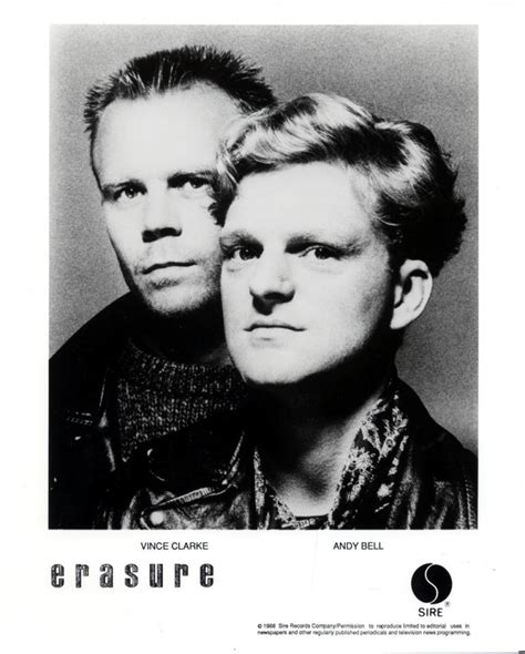 Erasure Vintage Concert Photo Promo Print, 1988 at Wolfgang's