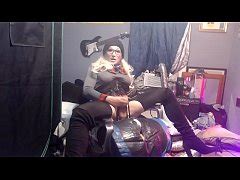 Sexy Blonde Trap With Mask Spread Eagle Pumping Cock Xxx Mobile Porno Videos Movies