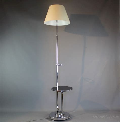 Antiques Atlas Art Deco Chrome Floor Lamp As A Deco Chrome