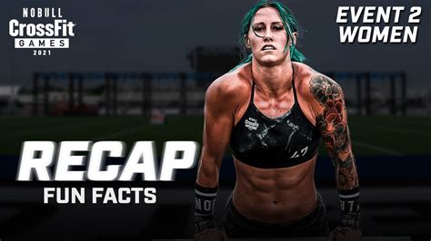 Recap Womens Event 2 — 2021 Nobull Crossfit Games Youtube