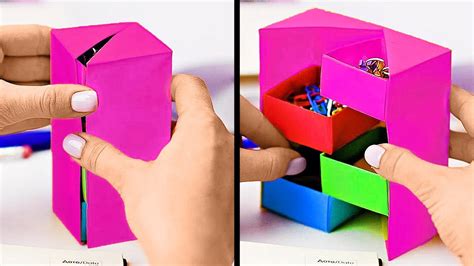 Unusual Paper Crafts Cool Paper Crafts You Should Try To Do Youtube