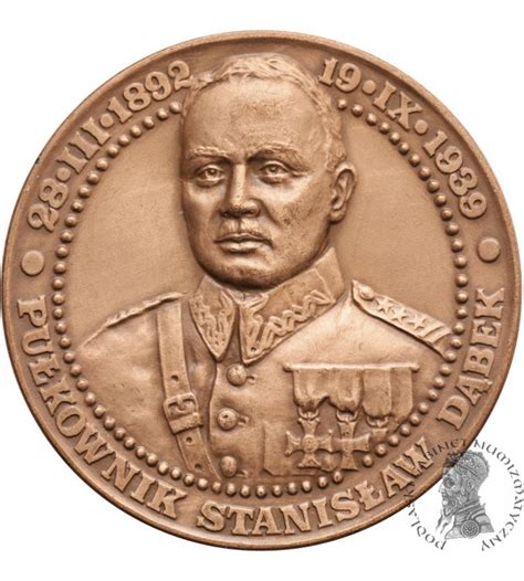 Poland PRL 1952 1989 Medal 1989 Colonel Stanislaw Dabek T W O