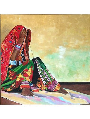 [40+] Village Life Indian Village Paintings Canvas