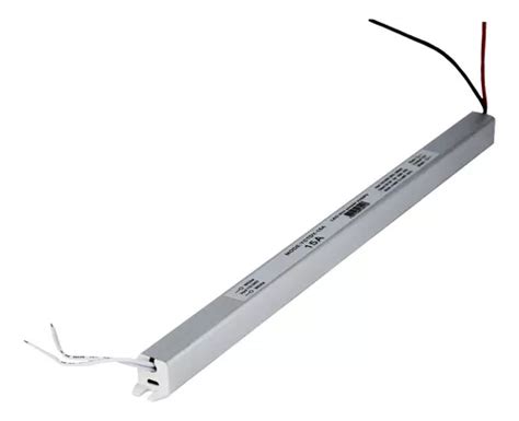 Fonte Slim Driver Para Perfil Fita De Led 12v 15a 180w MercadoLivre