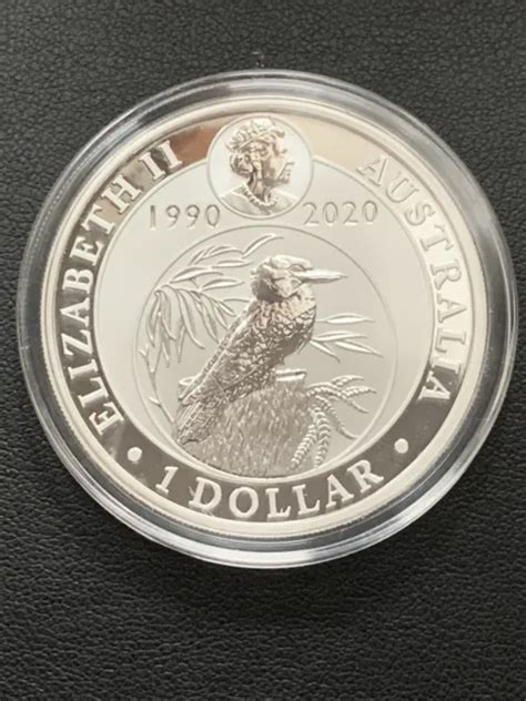 AUSTRALIE 1 DOLLAR Argent 1 Once Kookaburra 2020 1 Oz Silver Coin