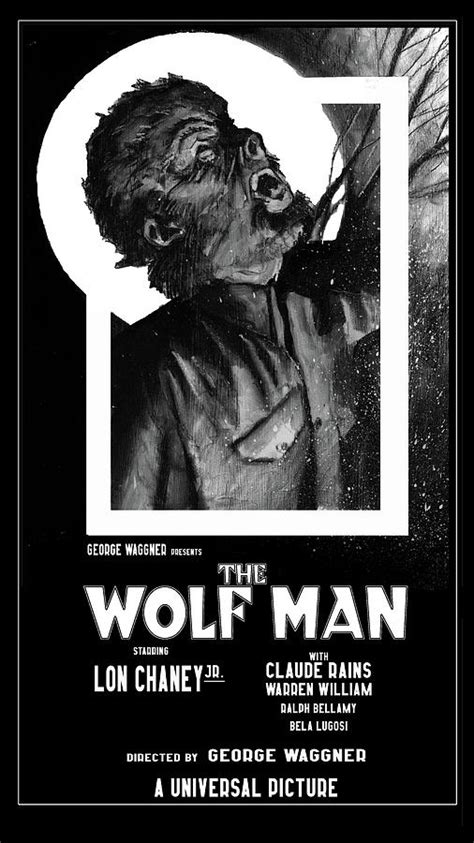 The Wolf Man 1941 Digital Art by Sean Parnell - Pixels