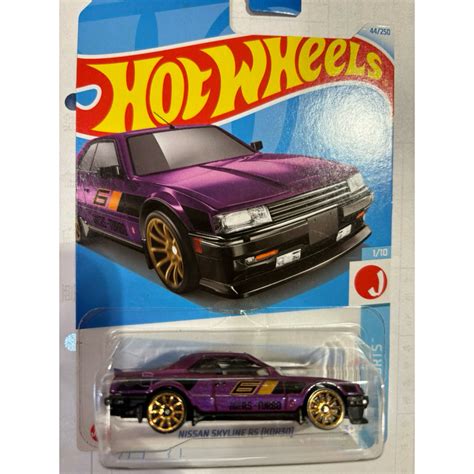 風火輪 Hot Wheels 日產 JDM NISSAN SKYLINE RS KDR30 蝦皮購物