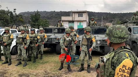 Ej Rcito De Plan Dn Iii Recorre Comunidades Cerca Del Popocat Petl